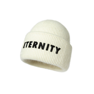 老爸评测针织帽冬季韩版百搭户外保暖情侣款绵羊毛护耳帽子