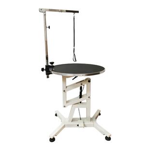 宠物美容桌狗狗美容台中小型犬猫咪气压旋转液压升降桌宠物店剪毛