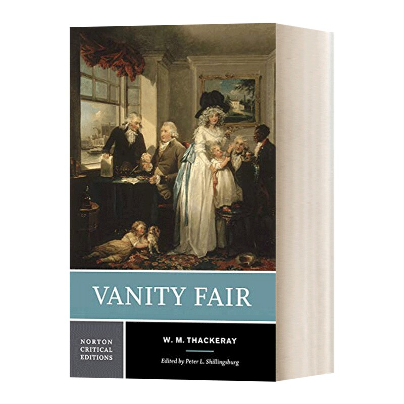 名利场 英文原版 Vanity Fair 诺顿文学解读系列 英文版 进口英语原版书籍