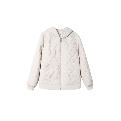 妈妈春装新款2026宽松连帽夹克