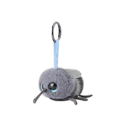 仿真卡通蚊子丑萌小蜜蜂毛绒挂件