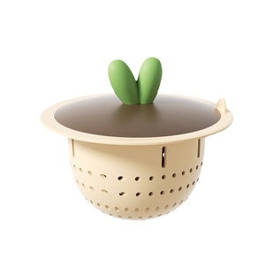 厨房水槽过滤网洗菜盆洗碗水池胡萝卜硅胶漏水塞下水道沥水网提篮