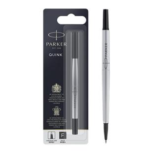 parker派克签字笔水性芯 细/中 黑色单支悬挂装 派克宝珠笔用