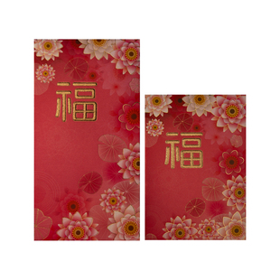 2024新春款金装国潮中式长款加厚中国风个性创意压岁专用型利是封