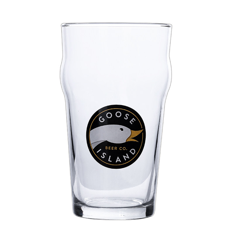 简序美国GOOSEISLAND鹅岛专用啤酒杯皮尔森英式精酿IPA品脱杯