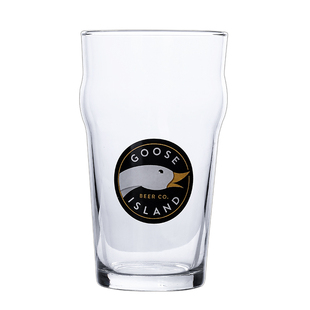 简序美国GOOSEISLAND鹅岛专用啤酒杯皮尔森英式精酿IPA品脱杯定制
