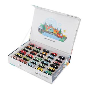 儿童玩具宝宝合金小汽车回力玩具男孩3岁幼儿工程车生日礼物4礼盒