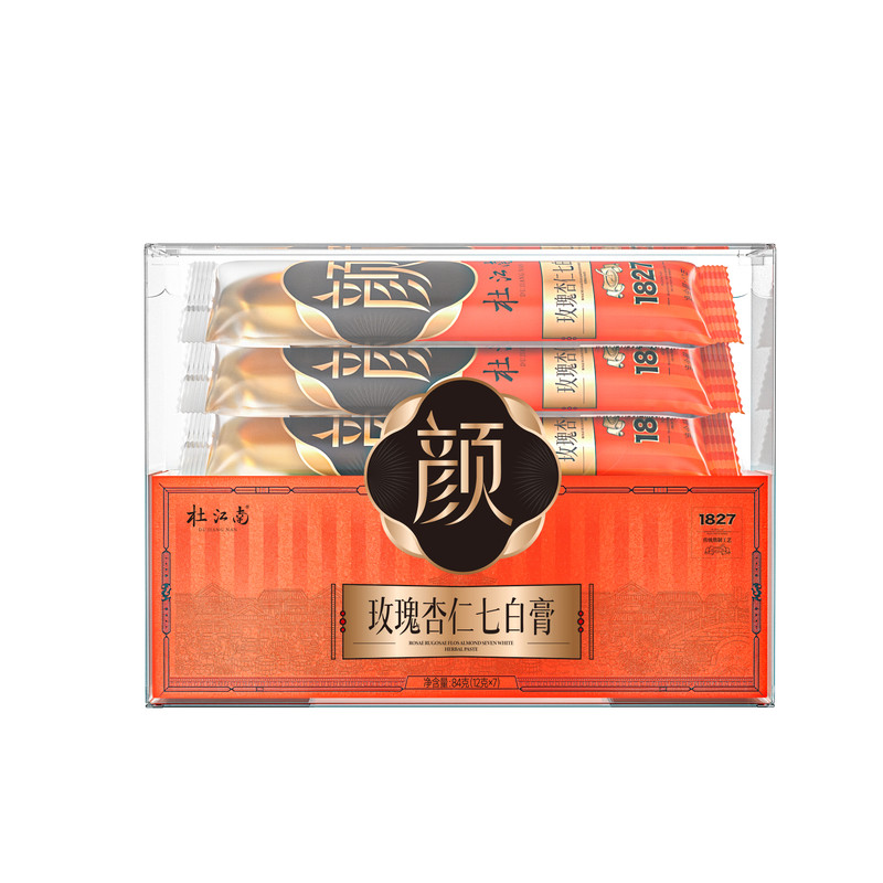 杜江南颜膏玫瑰杏仁七白膏白芷刺梨莲子白果重瓣红玫瑰膏