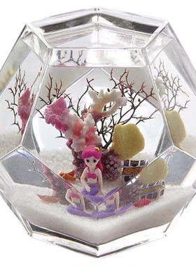 微景观创意可爱美人鱼公仔