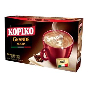 印尼进口可比可速溶白咖啡卡布奇诺/摩卡/拿铁24包盒装奶味多香浓