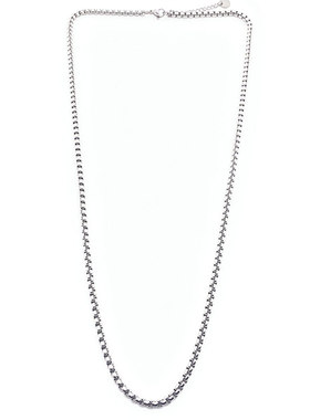 C罗同款盒子项链CR7男女简约时尚