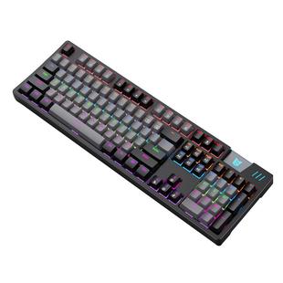 有线机械键盘游戏办公通用104键客制化宏热拔插轴RGB笔记本电脑