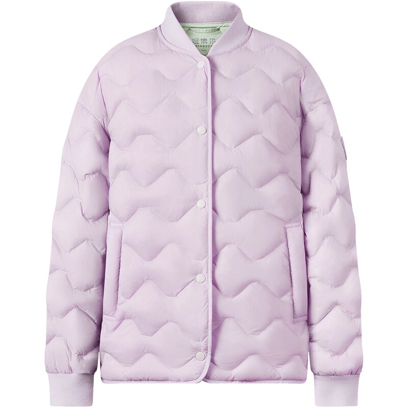 内胆坦博尔薄款校服羽绒服女童