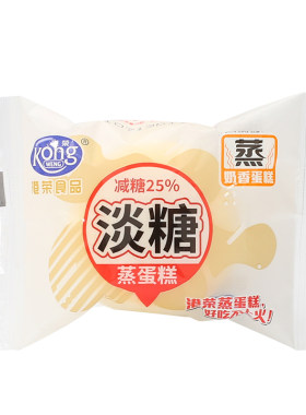 港荣早餐蒸蛋糕淡糖荣蒸蛋糕