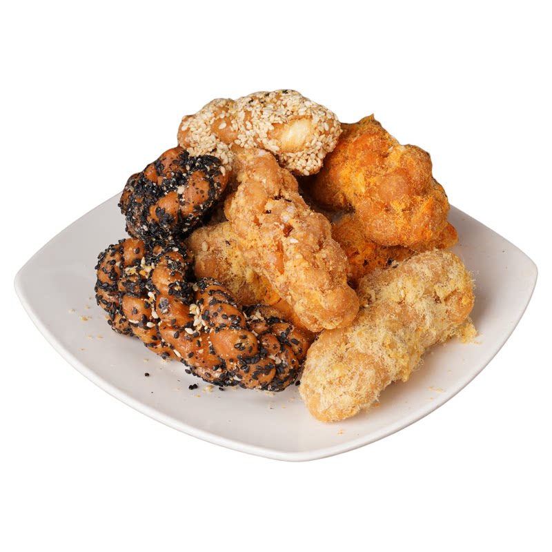 蓬安姚麻花麻辣咸肉松麻花手工糕点南充特产网红零食休闲美食小吃