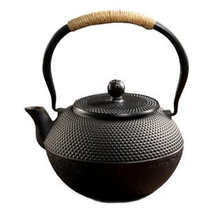 捷安玺铁壶煮茶壶茶水分离铸铁茶壶泡茶专用可明火围炉户外烧水壶