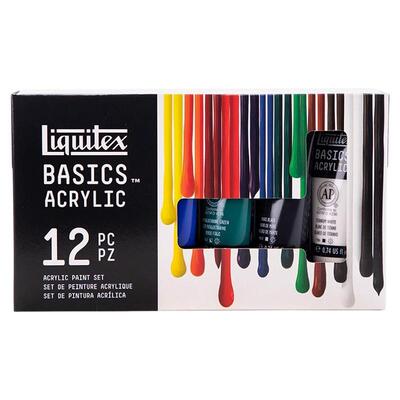 基础丙烯颜料套装丽唯特