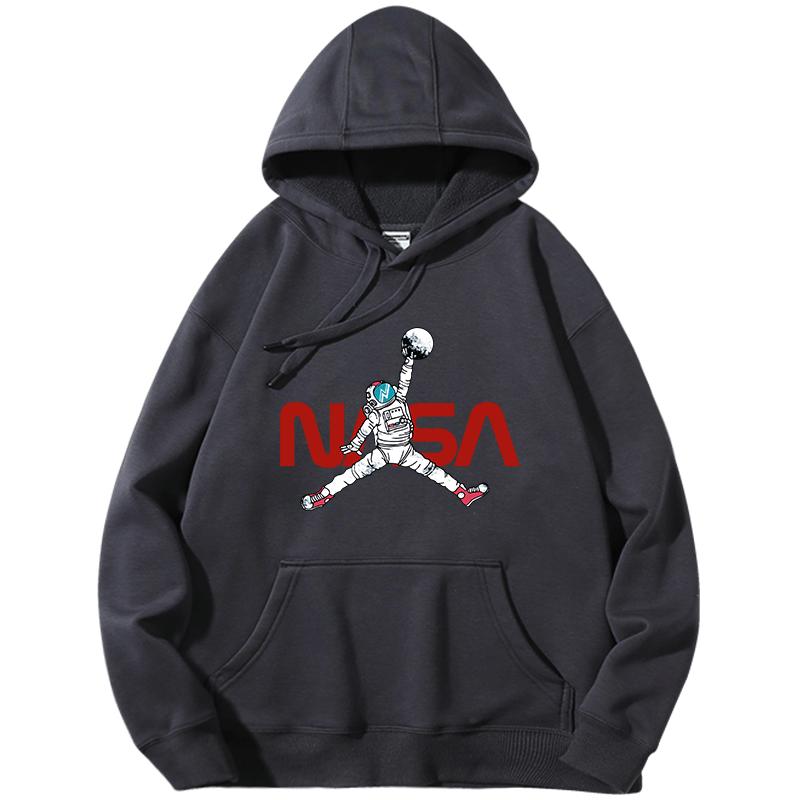 nasa宇航员欧美潮流外套连帽卫衣