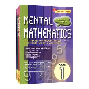 新加坡数学 SAP Mental Mathematics Book 小学1-6年级 超级心算法 数学计算练习册 速算能力 培养数学思维教辅 英文原版进口