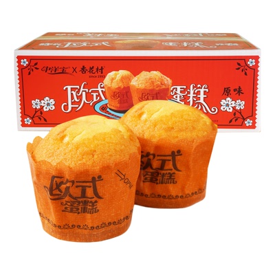 杏花村欧式蛋糕零食整箱