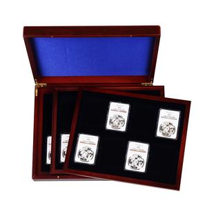 德国灯塔猪鼠年生肖泰山袁大头古钱银元纪念币评级钱币收纳收藏盒