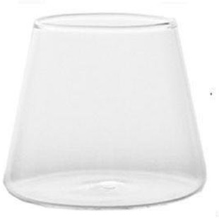 北欧风 网红同款富士山杯耐热玻璃水杯女 早餐牛奶杯慕斯杯咖啡杯