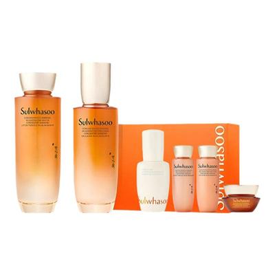 韩国直邮SULWHASOO雪花秀御时紧颜参养6件套装水乳礼盒女补水正品