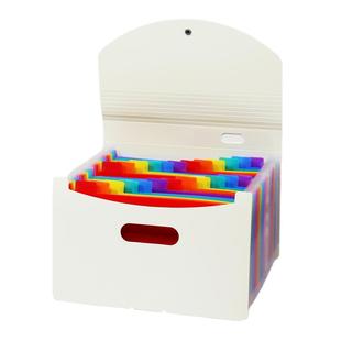 A5文件夹发票收纳盒增值税专用票据分类风琴包大容量支票夹收据夹