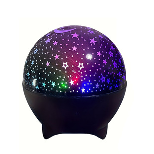 北极光星空梦幻投影灯台灯星星月亮氛围灯水波纹星旋小魔球投影仪