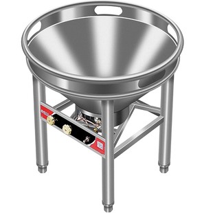 流动酒席大锅灶商用食堂燃气猛火灶户外专用饭店煤气液化气煤气灶