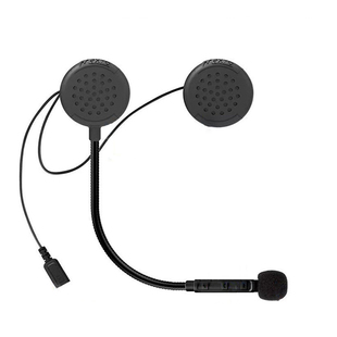 振朗M1 超薄摩托车头盔蓝牙耳机内置半盔适用于agv蝎子ava揭面盔