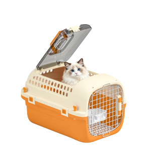 宠华仕宠物航空箱猫咪托运箱便携外出车载猫包中小型犬狗笼带天窗