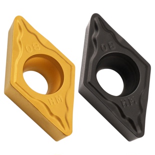 数控刀片菱形单面内孔车刀片DCMT11T304-HM 钢件 不锈钢加工耐磨