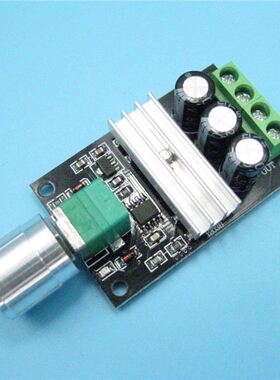 新品 PWM直流电机调速器6V12V24V28V 3A调速开关 开关功能1203BK