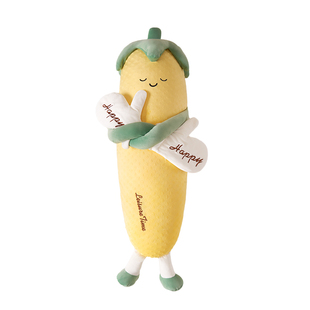 知梦人玩偶玉米大王哄睡大抱枕女朋友专用安抚陪睡拍打神器可拆洗