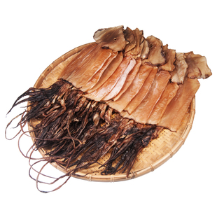 新晒淡干鱿鱼干干货炒菜大号煲汤烤鱿鱼干商用可泡发火锅食材500g