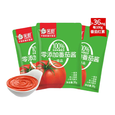笑厨新疆番茄酱零添加0脂肪