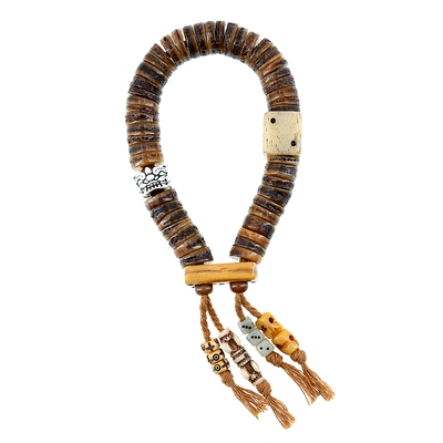 卡杰格朵 原创藏式老料牦牛骨佛珠手串手持盘玩复刻灵骨 藏传嘎嘎