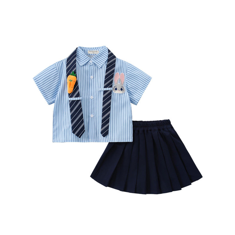 DBkyer女童学院风jk裙子套装
