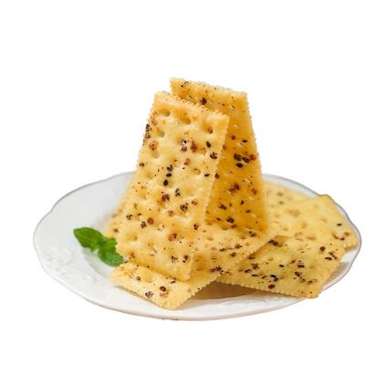 山姆黑松露火腿苏打饼干代下午茶早餐藜麦奇亚籽解馋休闲零食