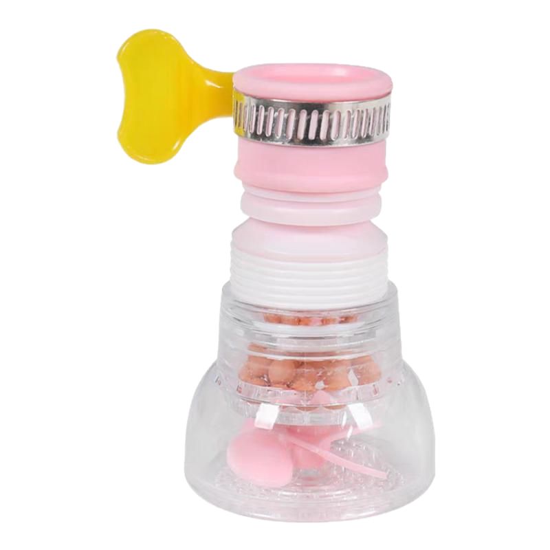 防溅水花洒过滤嘴厨房自来水滤水器家用伸缩可旋转喷头节水水龙头