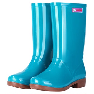 2026新款雨鞋女款高筒成人雨靴防水赶海水鞋防滑加绒保暖保洁胶鞋