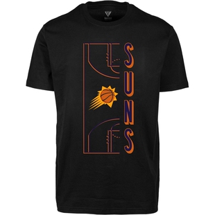 NBA官方正品早秋男款运动休闲舒适宽松短袖户外T恤保罗太阳队