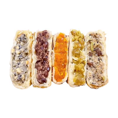 正宗黄庄手工蛋黄酥饼老式五仁月饼馅饼中秋礼盒石家庄官方旗舰店