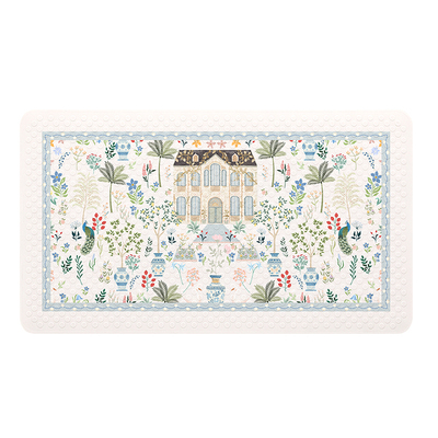 环保PVC卫浴淋浴脚垫吸盘防滑