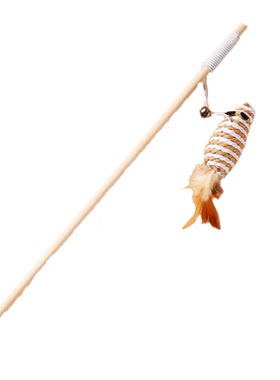 逗猫棒编织咬不烂玩具解闷耐咬