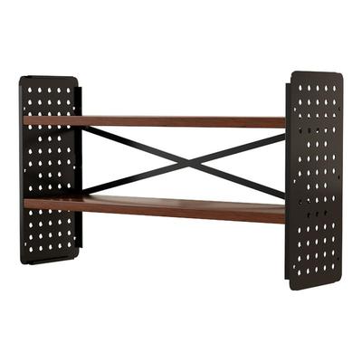 桌上书架桌面置物架家用书桌洞洞板多层收纳架办公室桌面展示架子