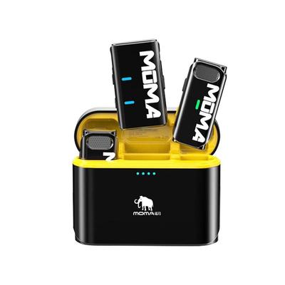 猛玛LARK M1二代无线领夹麦克风手机收音降噪直播设备一拖二猛犸