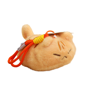 可爱肥猫趴姿暹罗猫猫咪玩偶公仔书包挂件生日礼物三花猫毛绒玩具