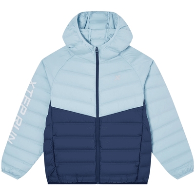 特步童装儿童厚款羽绒服